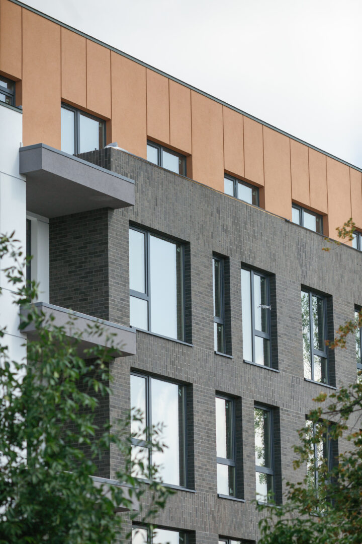 Завершенний проект фасадних робіт по вулиці Личаківській PRAUD COMFORT